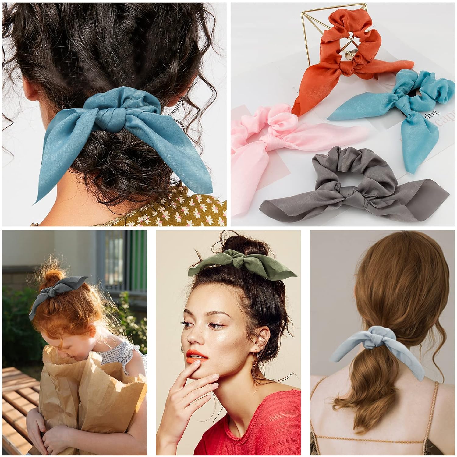 Scrunchies, Hair Ties , Scrunchies for Girls, Hair Scrunchies, Satin Scrunchies, Ponytail Scrunchies -20 Pcs Scrunchies, Hair Ties , Scrunchies for Girls, Hair Scrunchies, Satin Scrunchies, Ponytail Scrunchies -20 Pcs